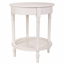 Mesa esquinera Alexandra House Living Blanco 50 x 60 x 50 cm Precio: 186.20689973380001. SKU: B1ET9EGTRR