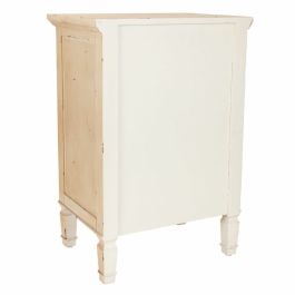 Mesita de Noche Alexandra House Living Beige 32 x 67 x 46 cm