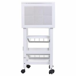 Carro de Cocina Alexandra House Living Blanco 37 x 79 x 91 cm