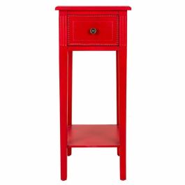 Mesa auxiliar Alexandra House Living Rojo 33 x 78 x 33 cm