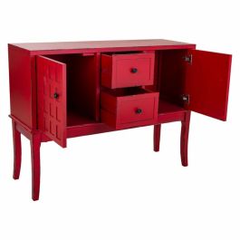 Recibidor con Cajones Alexandra House Living Rojo Madera de abeto Madera MDF 36 x 82 x 108 cm