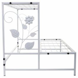 Soporte para Maceta Alexandra House Living Blanco Hierro 44 x 44 x 80 cm