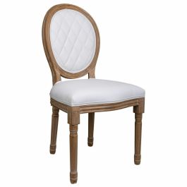 Silla de Comedor Alexandra House Living Blanco 46 x 96 x 48 cm Precio: 186.20689973380001. SKU: B1BAMBKT3C