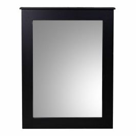 Espejo de pared Alexandra House Living Negro Vidrio Madera de abeto 3 x 90 x 70 cm Precio: 128.1269004477. SKU: B1JBRF2AFJ