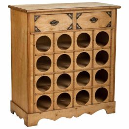 Botellero Alexandra House Living Marrón Madera Metal 31 x 69 x 63 cm Mueble 2 cajones 16 botellas Precio: 170.5494995523. SKU: B19JNPJVW4