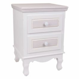 Mesita de Noche Alexandra House Living Blanco 33 x 53 x 37 cm Precio: 110.71500042349999. SKU: B1AAEHTX7S