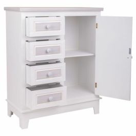 Recibidor con Cajones Alexandra House Living Blanco Madera MDF 32 x 84 x 66 cm