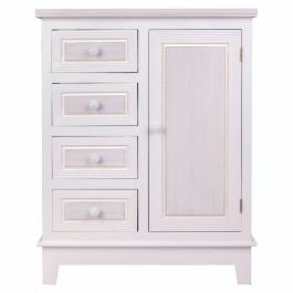 Recibidor con Cajones Alexandra House Living Blanco Madera MDF 32 x 84 x 66 cm