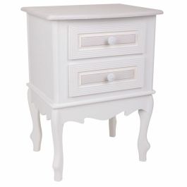 Mesita de Noche Alexandra House Living Blanco 34 x 57 x 42 cm Precio: 130.6194999516. SKU: B18VX5QF42