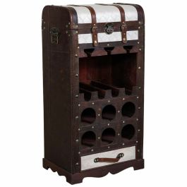 Botellero Alexandra House Living Marrón PVC Madera Metal Tela 30 x 85 x 44 cm Baúl Precio: 142.1749999758. SKU: B1JWMJF23F