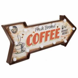 Placa de Pared Alexandra House Living Coffee Blanco Hierro 27 x 5 x 65 cm Iluminación Precio: 50.6869004235. SKU: B1AKX6ZY9S