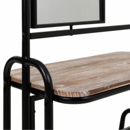 Recibidor Alexandra House Living Negro Hierro Madera de abeto 45 x 181 x 77 cm