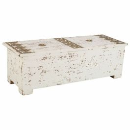 Caja-Joyero Alexandra House Living Blanco Verde Latón Madera MDF 15 x 10 x 36 cm 3 cajones