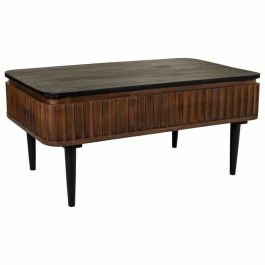 Mesa de Centro Alexandra House Living Marrón Hierro Madera de mango 60 x 45 x 100 cm