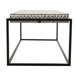 Mesa de Centro Alexandra House Living Gris Metal Madera MDF 60 x 49 x 124 cm