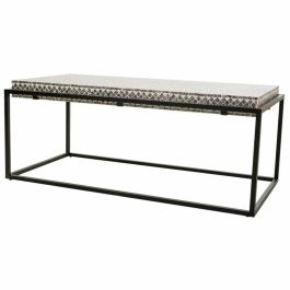 Mesa de Centro Alexandra House Living Gris Metal Madera MDF 60 x 49 x 124 cm