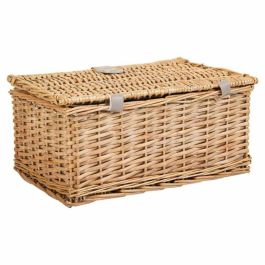 Cesta de Picnic Alexandra House Living Gris Natural Mimbre