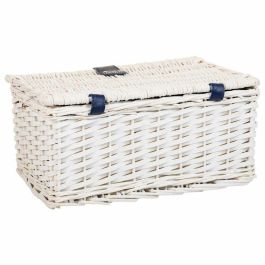 Cesta de Picnic Alexandra House Living Blanco Mimbre