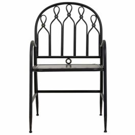 Silla de Comedor Alexandra House Living Negro 56 x 96 x 55 cm