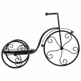 Soporte para Maceta Alexandra House Living Negro Hierro Azulejo Bicicleta 23 x 36 x 53 cm