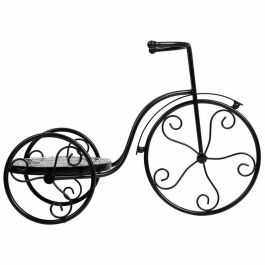 Soporte para Maceta Alexandra House Living Negro Hierro Azulejo Bicicleta 23 x 36 x 53 cm