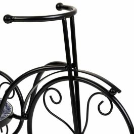 Soporte para Maceta Alexandra House Living Negro Hierro Azulejo Bicicleta 23 x 36 x 53 cm