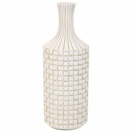 Jarrón Alexandra House Living Blanco Poliresina 14 x 39 x 14 cm Precio: 36.905000629199996. SKU: B1JREANFEX