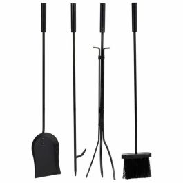 Utensilios para Chimenea Alexandra House Living Negro Hierro 27 x 75 x 31 cm