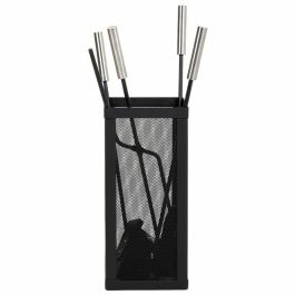 Utensilios para Chimenea Alexandra House Living Negro Hierro 16 x 50 x 16 cm