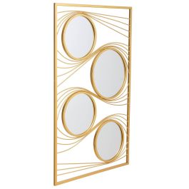 Espejo de pared Alexandra House Living Oro Metal Hierro Espejo 2 x 96 x 61 cm Precio: 134.1768998548. SKU: B1DH5XYGH6