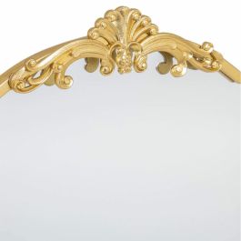 Espejo de pared Alexandra House Living Oro Metal Hierro Espejo 3 x 107 x 50 cm