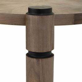 Mesa de Centro Alexandra House Living Marrón Madera Hierro Chapa Madera de abeto 110 x 46 x 110 cm