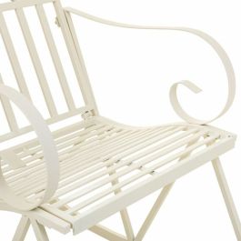 Silla mecedora Alexandra House Living Blanco Hierro 24 x 45 x 24 cm