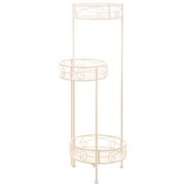 Soporte para Maceta Alexandra House Living Blanco Metal Hierro 25 x 158 x 40 cm Precio: 59.8950001331. SKU: B1FSTCXEDZ