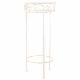 Soporte para Maceta Alexandra House Living Blanco Metal Hierro 28 x 120 x 58 cm