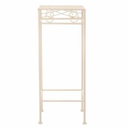 Soporte para Maceta Alexandra House Living Blanco Metal Hierro 28 x 160 x 58 cm