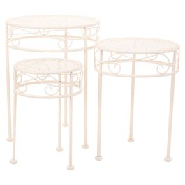 Soporte para Maceta Alexandra House Living Blanco Metal Hierro 30 x 120 x 30 cm Precio: 48.339500108900005. SKU: B14YTRDR6K