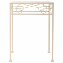 Soporte para Maceta Alexandra House Living Blanco Metal Hierro 25 x 45 x 72 cm