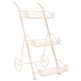 Soporte para Maceta Alexandra House Living Blanco Metal Hierro 25 x 32 x 55 cm Precio: 66.5379000121. SKU: B13N989MR2