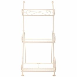 Soporte para Maceta Alexandra House Living Blanco Metal Hierro 25 x 32 x 55 cm