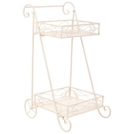 Soporte para Maceta Alexandra House Living Blanco Metal Hierro 23 x 65 x 28 cm Precio: 59.2294993345. SKU: B189DG7KPE