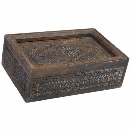 Caja-Joyero Alexandra House Living Blanco Gris Madera de mango 20 x 9 x 29 cm