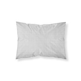 Funda de almohada Kids&Cotton Vichy Gris 175 Hilos 30 x 50 cm