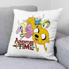 Funda de cojín Adventure Time A Multicolor 45 x 45 cm