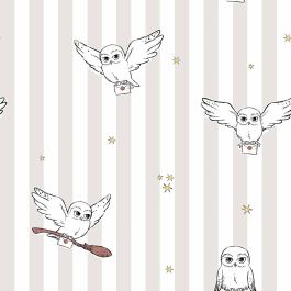 Funda Nórdica Harry Potter Hedwig Flying Multicolor 175 Hilos 140 x 200 cm Cama de 80