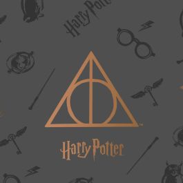 Colcha Harry Potter Deathly Hallows Multicolor 235 x 270 cm 235 x 3 x 270 cm Cama 135 cm