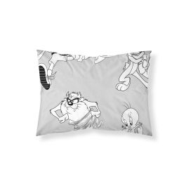 Funda de almohada Looney Tunes Blanco Negro Multicolor 50x80cm 50 x 80 cm 100 % algodón