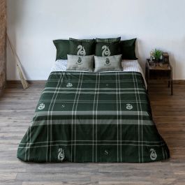 Funda Nórdica Harry Potter Slytherin 140 x 200 cm Cama de 80