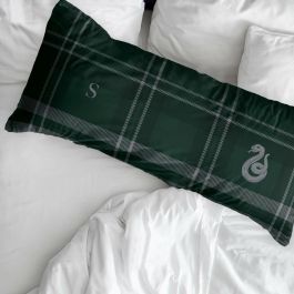 Funda de almohada Harry Potter Slytherin Multicolor 175 Hilos 45 x 125 cm