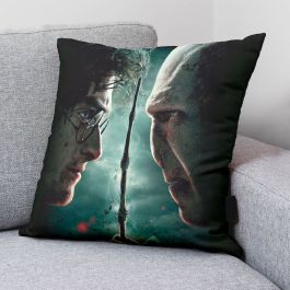 Funda de cojín Harry Potter vs Voldemort Multicolor 50 x 50 cm